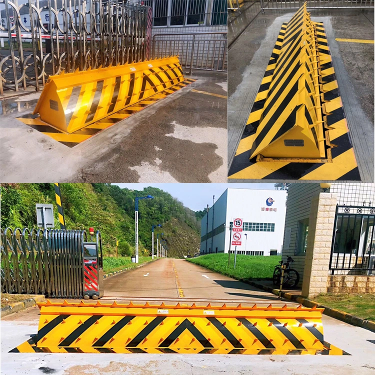 Crash Rated Road Blocker Use to Prevent Vehicle Borne Improvised Explosive  Attack