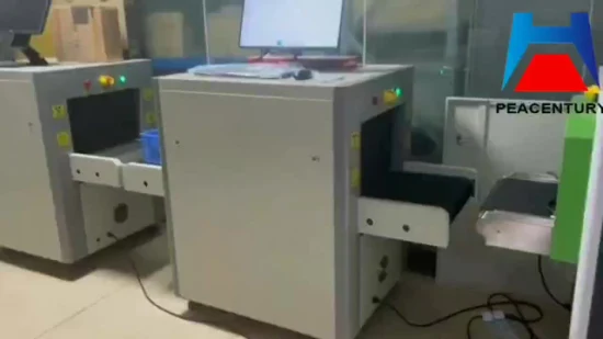 Рентгеновский сканер багажа для отелей 5030A Высокопроизводительный рентгеновский сканер багажа