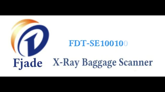 Рентгеновский сканер багажа Fdt-Se100100 имеет автоматическое обнаружение опасных жидкостей.